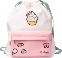 pusheen kuprine - Pusheen mokyklinė kuprinė Rose Collection balta - 1 nuotrauka