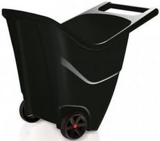 Prosperplast Load & Go II, plastikas, juoda, 85 l
