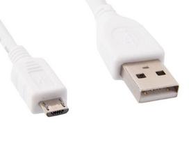 usb micro usb 1m - GEMBIRD CCP-MUSB2-AMBM-W-1M - 1 nuotrauka