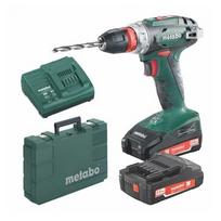 metabo bs 18 - Suktuvas-gręžtuvas Metabo BS 18 Quick LI; 18 V; 2x2,0 Ah akum. - 1 nuotrauka