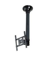 NewStar Flatscreen 10"-37" FPMA-C200BLACK Ceiling Mount (Height: 64-105 cm), c:Juodas