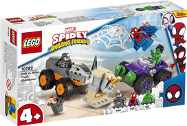 halkas - LEGO Marvel Halko susirėmimas su raganosio sunkvežimiu 10782 - 8 nuotrauka
