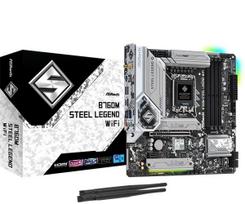 b760 - ASRock B760M Steel Legend WiFi, Micro ATX, LGA1700, DDR5 - 1 nuotrauka