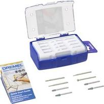 graviravimo rinkinis - Graviravimo freza Dremel 682, 8 vnt., 150 mm - 1 nuotrauka