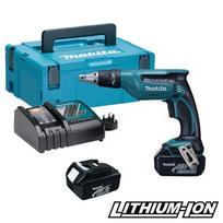 makita akumuliatoriniai suktuvai 18v - Suktuvas Makita DFS451RFJ; 18 V; 2x3,0 Ah akum. - 1 nuotrauka