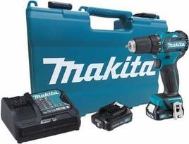 Suktuvas-gręžtuvas Makita DF332DSAE; 10,8 V; 2x2,0 Ah akum.