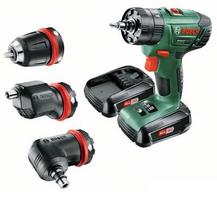 Suktuvas-gręžtuvas Bosch AdvancedImpact 18 QuickSnap; 18 V; 2x1,5 Ah akum.