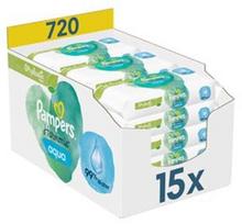pampers harmonie serveteles - Pampers Harmonie Aqua 720 vnt. - 2 nuotrauka