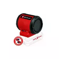koloneles nesiojamis - Einhell TC-SR 18 Li BT - Solo Black, Red 3 W - 1 nuotrauka
