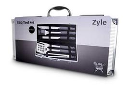 grilio rinkinys - Kepsninės įrankių rinkinys Zyle BBQ ZY101SET, 20 cm x 47 cm - 1 nuotrauka