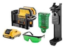 Kryžminis lazerinis nivelyras DeWalt DCE0825D1G; žalias