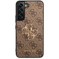 guess samsung galaxy s23 - Guess "PU 4G Metal Logo Case Galaxy S23" Brown - 1 nuotrauka