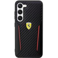 Ferrari "PU Carbon Hard Case Galaxy S23" Black