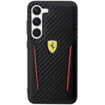 deklai samsung galaxy s23 - Ferrari "PU Carbon Hard Case Galaxy S23 Plus" Black - 1 nuotrauka
