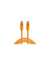 usb to usb c cable 2 m - Tether Tools TetherPro 4.6m kabelis USB-C to USB C CUC15-ORG - 2 nuotrauka