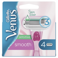 Gillette Venus Sensitive Smooth, 4 vnt