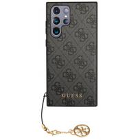 Guess "4G Charms Case Galaxy S23 Ultra" Grey