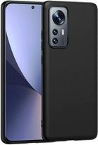 Mocco Ultra Slim Soft Matte 0.3 mm skirtas Xiaomi 12 5G / 12X 5G, juoda