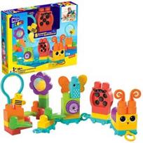 kirmeliukai - Mega Bloks Move N Groove Caterpillar HKN44, plastikas - 1 nuotrauka