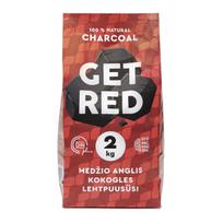 Medžio Anglys Get Red, 2kg