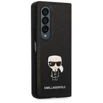Karl Lagerfeld "PU Saffiano Ikonik Case Galaxy Z Fold 4" Black
