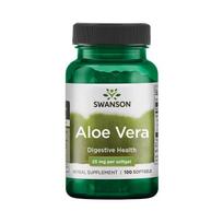 digestive - Swanson Superior Herbs Aloe Vera N100 - 1 nuotrauka