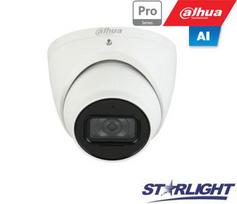IP kam.AI 5M 2K kupol. STARLIGHT su LXIR iki 50m, 5MP(2592x1944) 1~20fps,3.6mm 84°, H.265 , ePoE