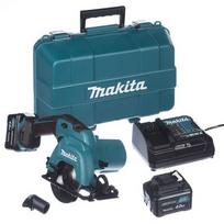 makita akumuliatorinis pjuklas - Akumuliatorinis diskinis pjūklas Makita HS301DSME; 10,8 V; 2x4,0 Ah; akum. - 2 nuotrauka