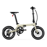 Sulankstomas elektrinis dviratis Eovolt Morning 16" V1 (smėlio spalvos)