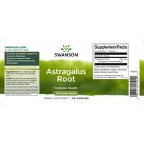 kulksnies - Swanson Astragalus (Kulkšnė) 470mg 100 Kapsulių - 3 nuotrauka