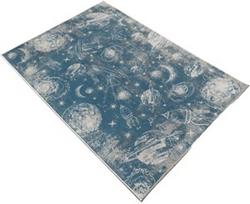 Kilimas Conceptum Hypnose – 213HFT1184, mėlynas/baltas, 150 cm x 80 cm