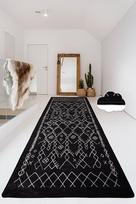 Kilimas Conceptum Hypnose 286CHL6597, baltas/juodas, 120 cm x 200 cm