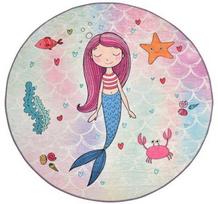 Kilimas Conceptum Hypnose Mermaid 876CHL1194, įvairių spalvų, 140 cm x 140 cm
