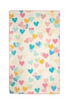 Kilimas Conceptum Hypnose Hearts 876CHL1156, įvairių spalvų, 140 cm x 190 cm