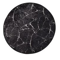 Kilimas Conceptum Hypnose Marble 882CHL1092, baltas/juodas, 140 cm x 140 cm