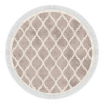 Kilimas Conceptum Hypnose ALN400601KR17, rudas/kreminės spalvos, 100 cm x 100 cm