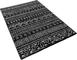 Kilimas Conceptum Hypnose – 213HFT1751, juodas/kreminės spalvos, 180 cm x 120 cm