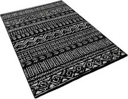 Kilimas Conceptum Hypnose – 213HFT1752, juodas/kreminės spalvos, 220 cm x 140 cm