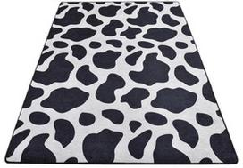 Kilimas Conceptum Hypnose Cow 286CHL4074, baltas/juodas, 140 cm x 80 cm