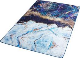 Kilimas Conceptum Hypnose Ocean 882CHL3603, mėlynas/aukso, 140 cm x 80 cm