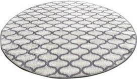 Kilimas Conceptum Hypnose Roomy 882CHL2322, baltas/pilkas, 200 cm x 200 cm