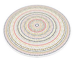 Kilimas Conceptum Hypnose Broderie 287CHL1770, įvairių spalvų, 120 cm x 120 cm