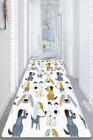 Kiliminis takas Conceptum Hypnose Breeds Dog 908CHL2118, įvairių spalvų, 1000 mm x 800 mm