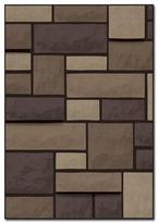 Kilimas Conceptum Hypnose ASR 288NGR2178, šviesiai ruda/tamsiai ruda, 140 cm x 80 cm