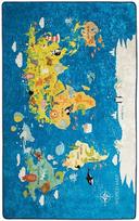 Kilimas Conceptum Hypnose World Map 876CHL1004, įvairių spalvų, 160 cm x 100 cm