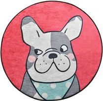 Kilimas Conceptum Hypnose Happy Dogs 882CHL1139, įvairių spalvų, 100 cm x 100 cm