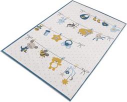 Kilimas Conceptum Hypnose 213HFT1163, mėlynas/geltonas/kreminės spalvos, 280 cm x 180 cm