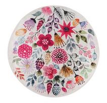 Kilimas Conceptum Hypnose Drenaj 287CHL1434, baltas/įvairių spalvų, 100 cm x 100 cm