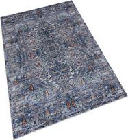 Kilimas Conceptum Hypnose – 213HFT1957, mėlynas/oranžinis/kreminės spalvos, 150 cm x 80 cm