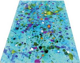 Kilimas Conceptum Hypnose Guaj 286CHL4251, mėlynas/įvairių spalvų, 180 cm x 120 cm